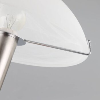 Stolná lampa Viola dotykový vypínač matný nikel