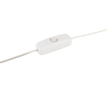 Stolová LED lampa Brondar medveď, červená, výška 32 cm