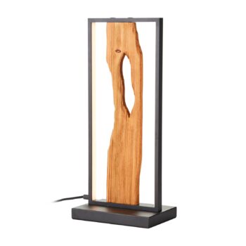 Stolová LED lampa Chaumont z dreva