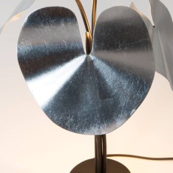 Stolová LED lampa Controversia stmievač strieborná