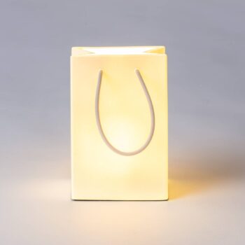 Stolová LED lampa Daily Glow, nákupná taška