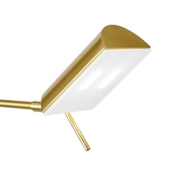 Stolová LED lampa Graz, mosadz