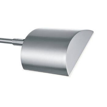 Stolová LED lampa Graz, nikel matná