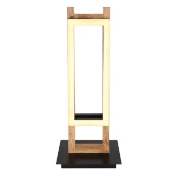 Stolová LED lampa Illa v drevenom dizajne