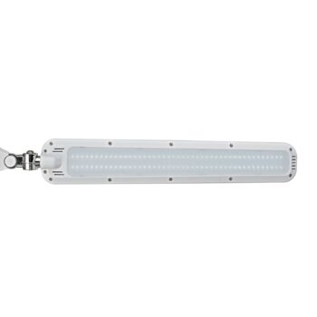 Stolová LED lampa MAULcraft, biela, 52 cm, podstavec s objímkou, stmievateľné