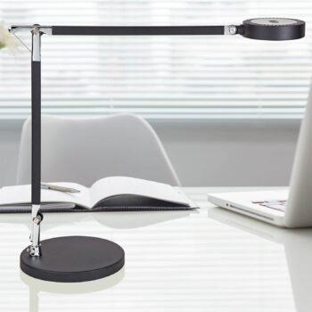 Stolová LED lampa MAULgrace, čierna, 37 cm, stmievateľné, CCT