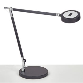 Stolová LED lampa MAULgrace, čierna, 37 cm, stmievateľné, CCT