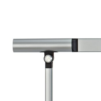 Stolová LED lampa MAULrubia, strieborná farba, stmievateľné, CCT
