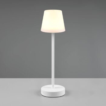 Stolová LED lampa Martinez, stmievač a CCT, biela