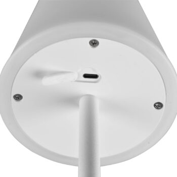 Stolová LED lampa Martinez, stmievač a CCT, biela
