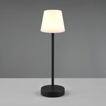 Stolová LED lampa Martinez, stmievač a CCT, čierna