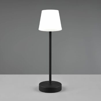 Stolová LED lampa Martinez, stmievač a CCT, čierna