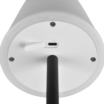Stolová LED lampa Martinez, stmievač a CCT, čierna