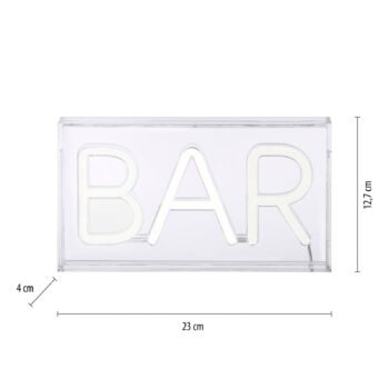 Stolová LED lampa Neon Bar, USB