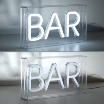 Stolová LED lampa Neon Bar, USB