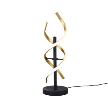 Stolová LED lampa Sequence stmievateľná CCT mosadz