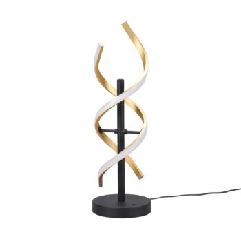 Stolová LED lampa Sequence stmievateľná CCT mosadz