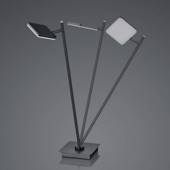 Stolová LED lampa Tim, CCT, čierna