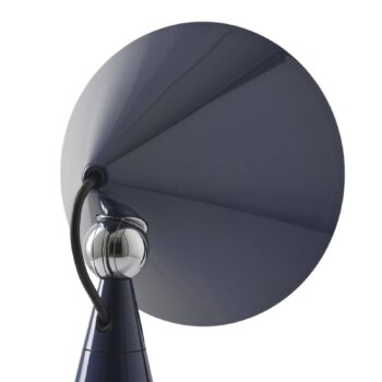 Stolová LED lampa Tom Dixon Pose, indigová farba, výška 25 cm
