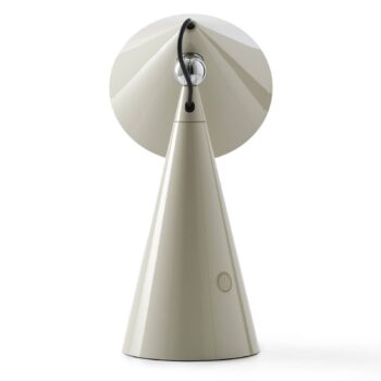 Stolová LED lampa Tom Dixon Pose, svetlosivá, výška 25 cm