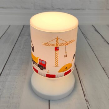 Stolová LED lampa na batérie Baustelle, USB, IP44