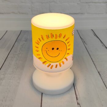 Stolová LED lampa na batérie Sunny, USB, IP44