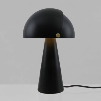 Stolová lampa Align so sklopným tienidlom, čierna