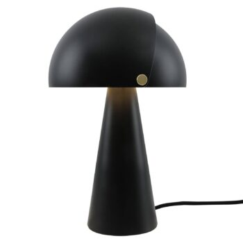 Stolová lampa Align so sklopným tienidlom, čierna