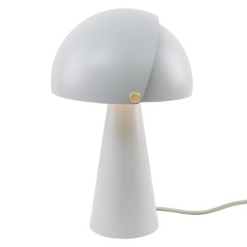 Stolová lampa Align so sklopným tienidlom, sivá
