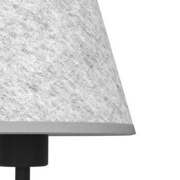 Stolová lampa Alsager s tienidlom na lampu z plsti