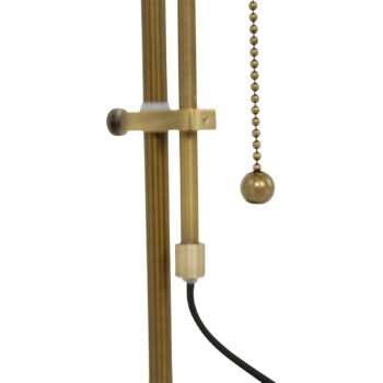 Stolová lampa Ancilla nastaviteľná bronzová/zelená