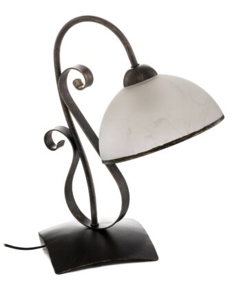 Stolová lampa Antica v štýle vidieckeho domu, 1-plameňové