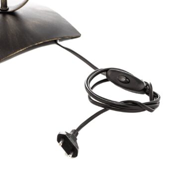 Stolová lampa Antica v štýle vidieckeho domu, 1-plameňové