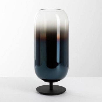 Stolová lampa Artemide Gople, modrá/čierna