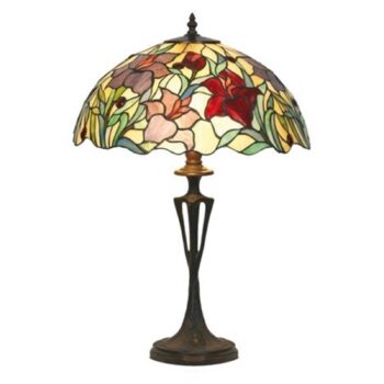 Stolová lampa Athina v tiffany štýle
