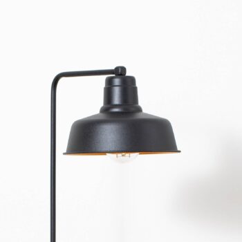 Stolová lampa Berceste 181BLACK-ML, čierna kovová výška 55 cm