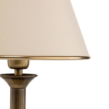 Stolová lampa Birmingham patinovaná Ø 27 cm