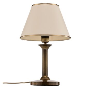 Stolová lampa Birmingham patinovaná Ø 27 cm