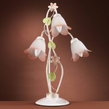 Stolová lampa Botton vo florentskom štýle, 3-pl