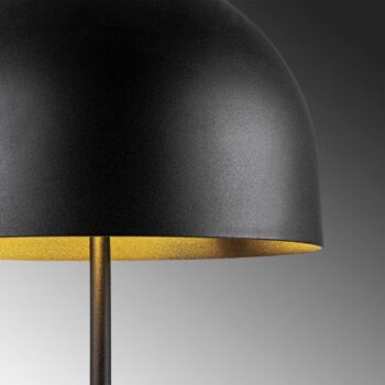 Stolová lampa Can NT-135, čierna, kov, výška 58 cm