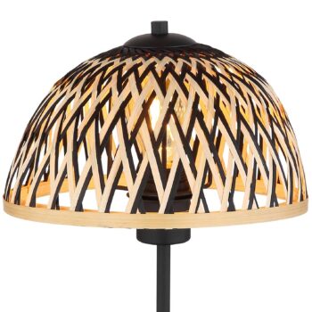 Stolová lampa Colly tienidlo z bambusového opletu