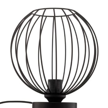Stolová lampa Cumera s mriežkovaným tienidlom, Ø 24 cm