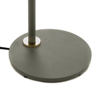 Stolová lampa Destin nastaviteľná zelená/mosadz