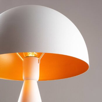 Stolová lampa Dodo 5052, výška 52 cm, biela