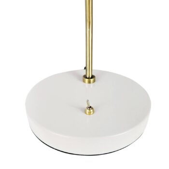 Stolová lampa Dyberg Larsen Sleep, tmavo biela, výška 43,3 cm