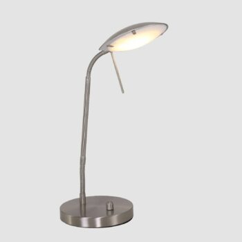 Stolová lampa Eloi, oceľová