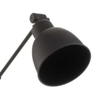 Stolová lampa Emoti, čierna, výška 45 cm, nastaviteľná