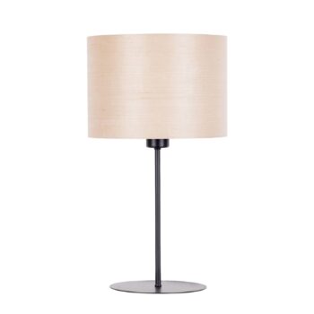 Stolová lampa Envostar Veneer, jednoduchá Ø 25 cm