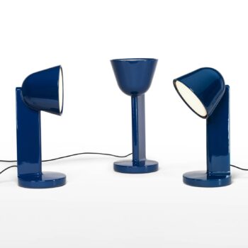 Stolová lampa FLOS Céramique Down, modrá