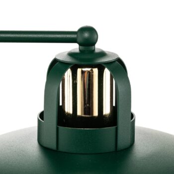Stolová lampa Felix, zelená/zlatá